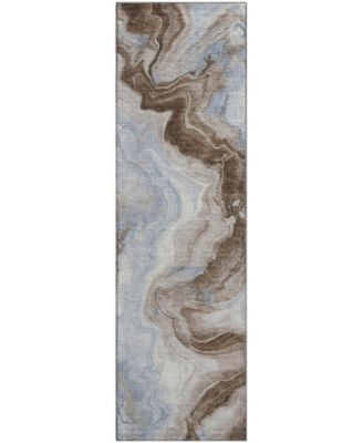 Mayfield Machine Washable AMF1862 2'3" x 7'6" Runner Area Rug