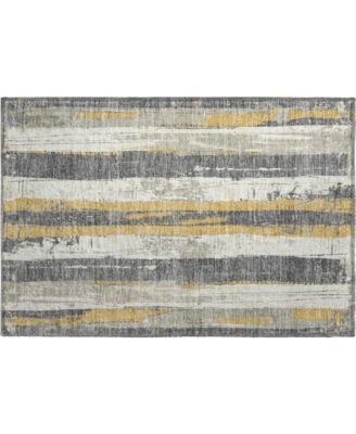 Mayfield Machine Washable AMF1872 1'8" x 2'6" Area Rug