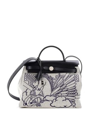 31 Herbag Zip Pegase Pop Toile and Leather