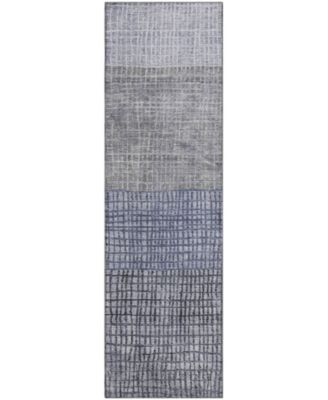 Mayfield Machine Washable AMF1831 2'3" x 7'6" Runner Area Rug