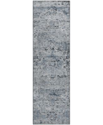 Mayfield Machine Washable AMF1832 2'3" x 7'6" Runner Area Rug