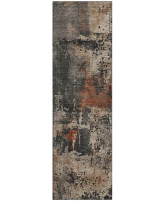 Mayfield Machine Washable AMF1839 2'3" x 7'6" Runner Area Rug