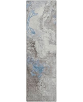 Mayfield Machine Washable AMF1841 2'3" x 7'6" Runner Area Rug