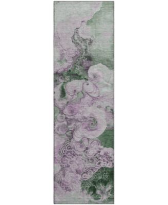 Mayfield Machine Washable AMF1860 2'3" x 7'6" Runner Area Rug