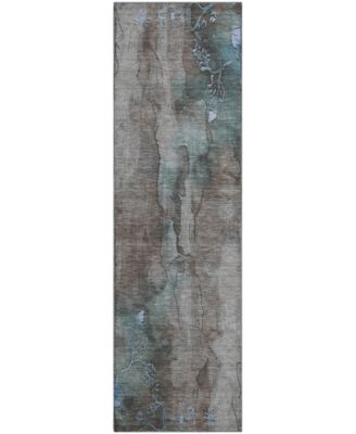 Mayfield Machine Washable AMF1869 2'3" x 7'6" Runner Area Rug