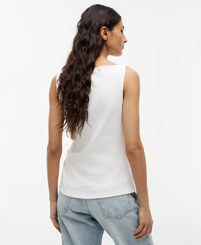Women's Interlock Knot Sleeveless Cotton Top - thumbnail 4