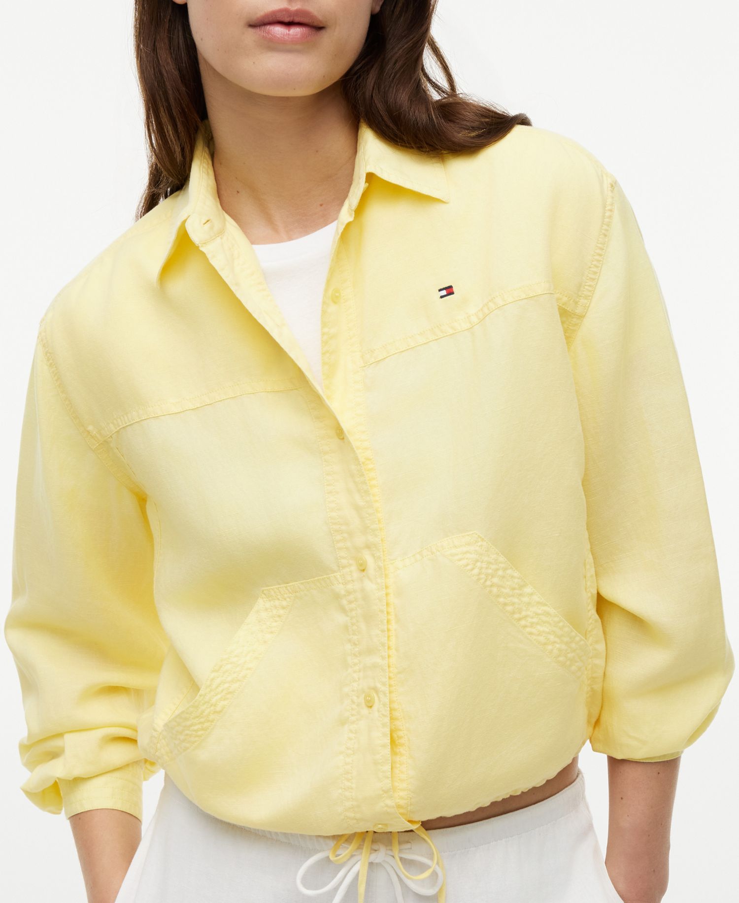 Women's Collared Long-Sleeve Shirt