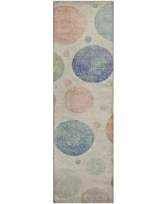 Mayfield Machine Washable AMF1897 2'3" x 7'6" Runner Area Rug