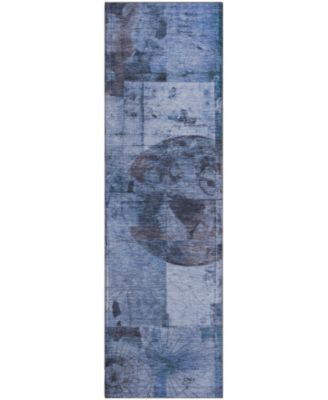 Mayfield Machine Washable AMF1905 2'3" x 7'6" Runner Area Rug