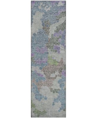 Mayfield Machine Washable AMF1906 2'3" x 7'6" Runner Area Rug