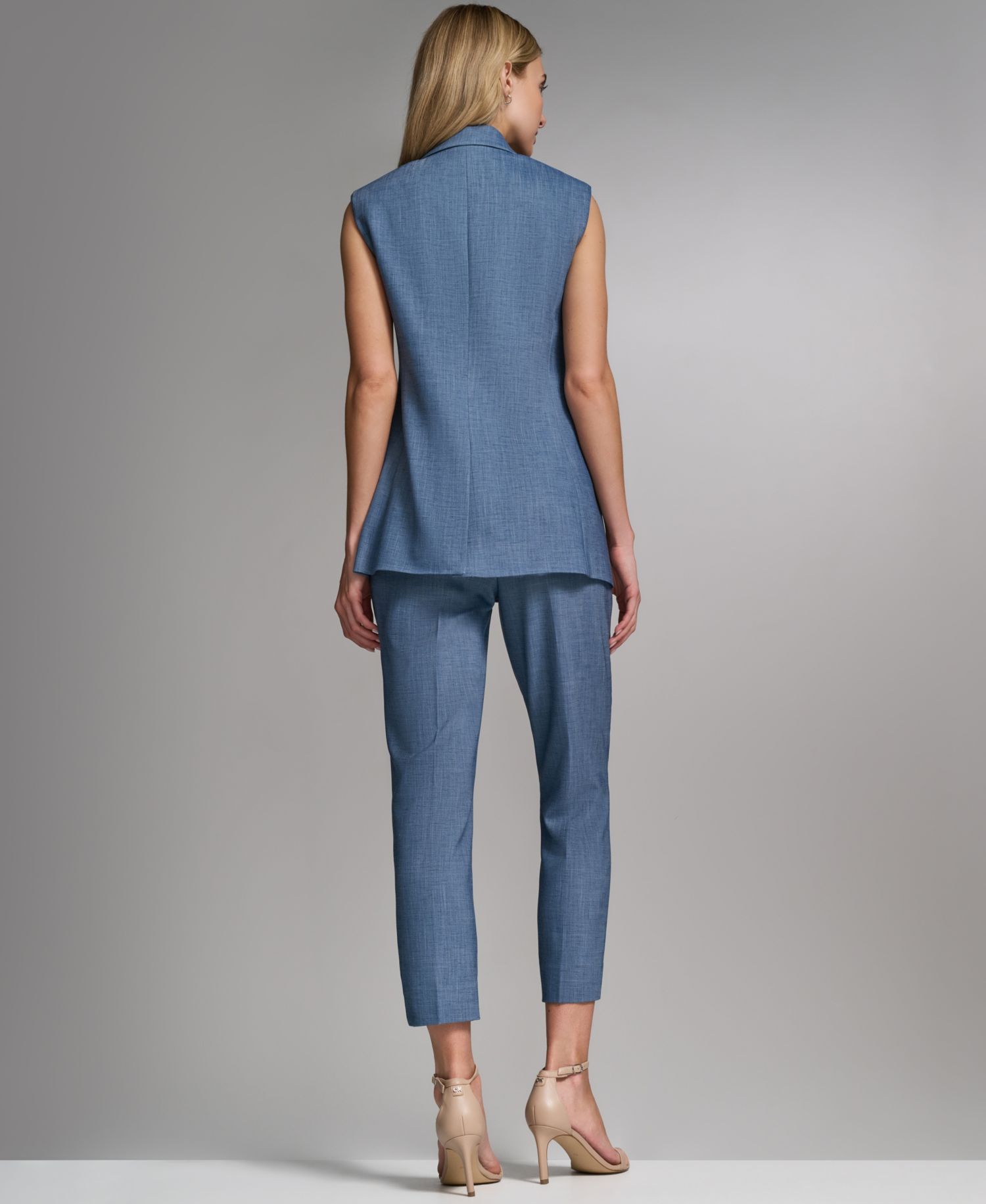Petite High-Waisted Modern-Fit Pants