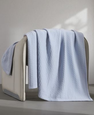 Subway Tile Cotton Matelasse Blanket, King