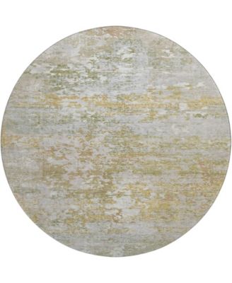 Mayfield Machine Washable AMF1830 8' x 8' Round Area Rug