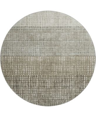 Mayfield Machine Washable AMF1831 8' x 8' Round Area Rug