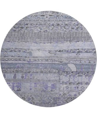 Mayfield Machine Washable AMF1835 8' x 8' Round Area Rug