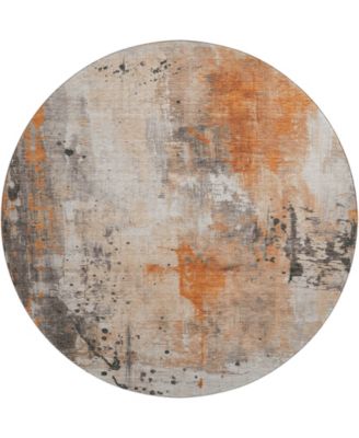 Mayfield Machine Washable AMF1840 8' x 8' Round Area Rug