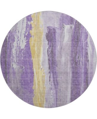 Mayfield Machine Washable AMF1845 8' x 8' Round Area Rug
