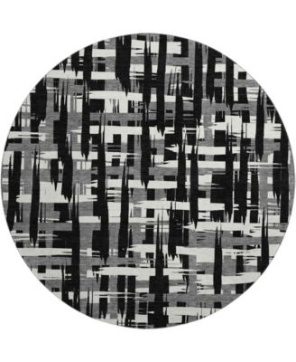 Mayfield Machine Washable AMF1849 8' x 8' Round Area Rug