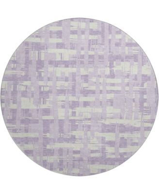 Mayfield Machine Washable AMF1849 8' x 8' Round Area Rug