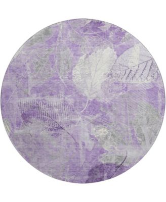 Mayfield Machine Washable AMF1850 8' x 8' Round Area Rug