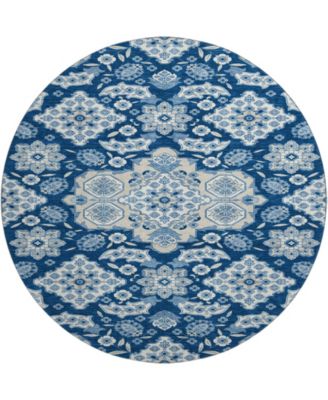 Mayfield Machine Washable AMF1853 8' x 8' Round Area Rug