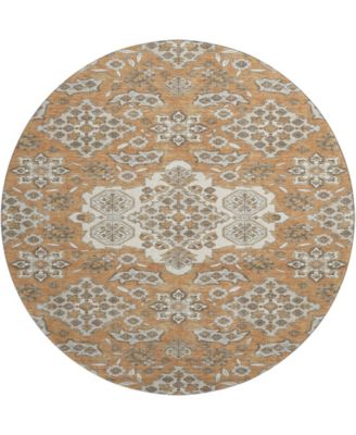 Mayfield Machine Washable AMF1853 8' x 8' Round Area Rug