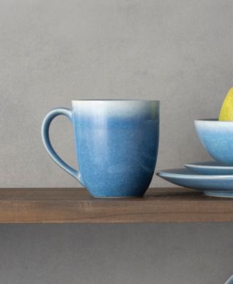 Colorwave Kiln Azure Mugs, Set of 4