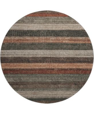 Mayfield Machine Washable AMF1865 8' x 8' Round Area Rug