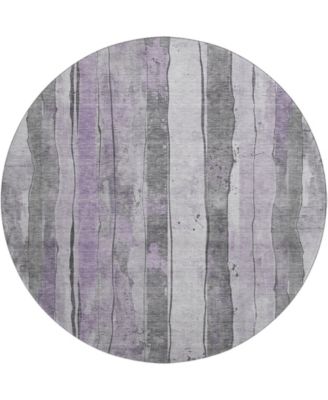 Mayfield Machine Washable AMF1874 8' x 8' Round Area Rug