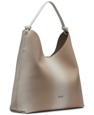 Paula Polyurethane Large Hobo Handbag