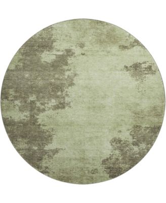 Mayfield Machine Washable AMF1902 8' x 8' Round Area Rug