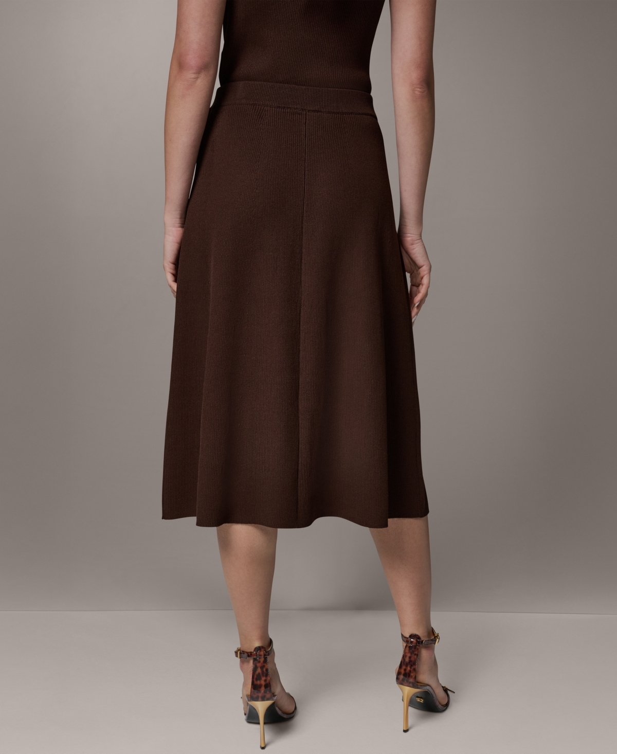 Donna Karan New York Women's A-Line Midi Skirt
