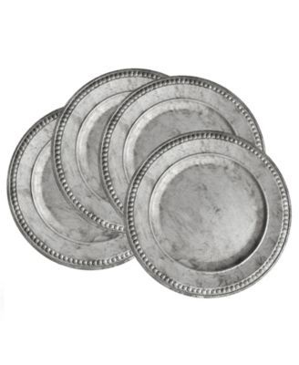 Serveware Round Beaded Charger Plate 14"