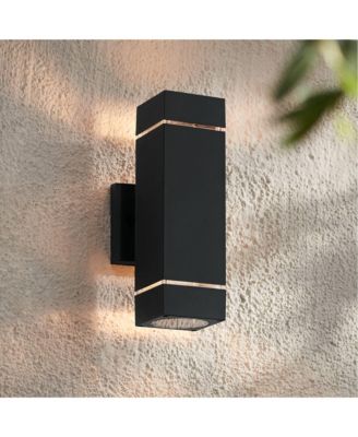 Skyridge 11 3/4" High Mid Century Modern Outdoor Wall Light Fixture Mount Porch House Up-Down