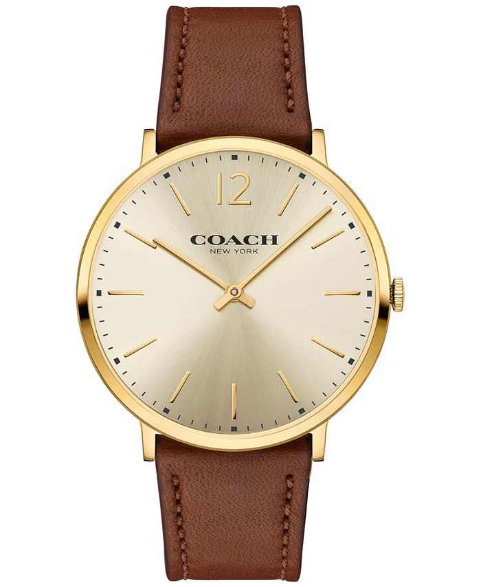 Coach mens outlet watches macy's