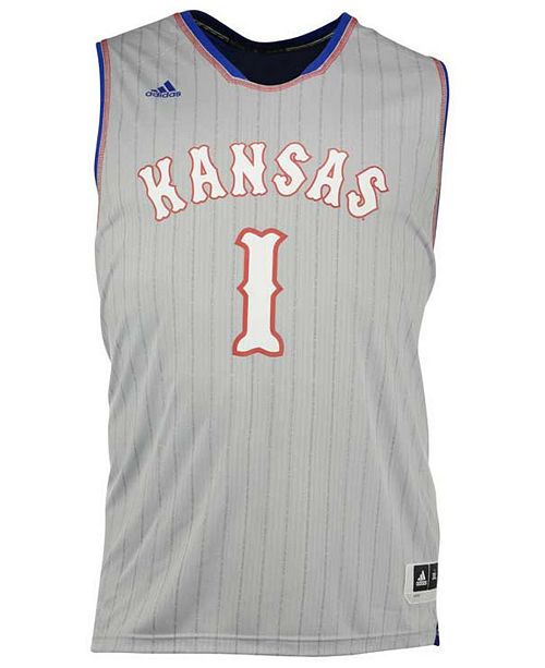 Adidas 1 Kansas Jayhawks Replica Pride Basketball Big Tall