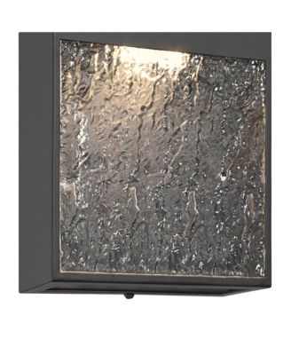 Sofia 8 1/2" High Modern Outdoor Wall Light Fixture Mount Porch House Set of 2 LED Bulb