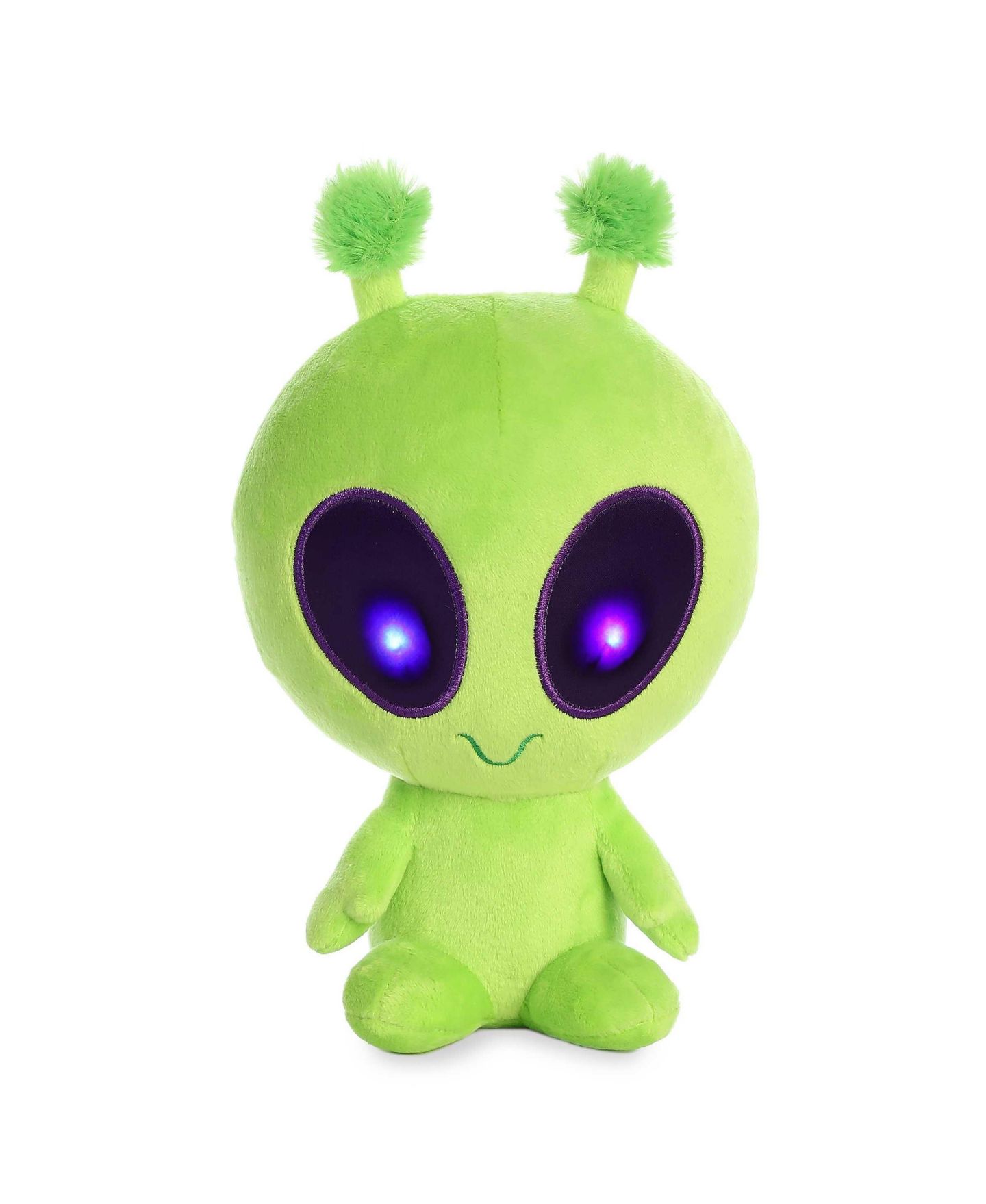 Детская мягкая игрушка Aurora Twitch Light-Up Alien Small Plush — фото 1