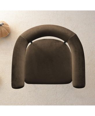 24" Velvet Counter Height Stools with Arms, Metal Legs, Set of 3