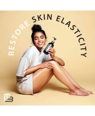 Firming Body Massage Oil | Collagen & Stem Cell Blend | Smooths Skin Texture | 16 Fl Oz