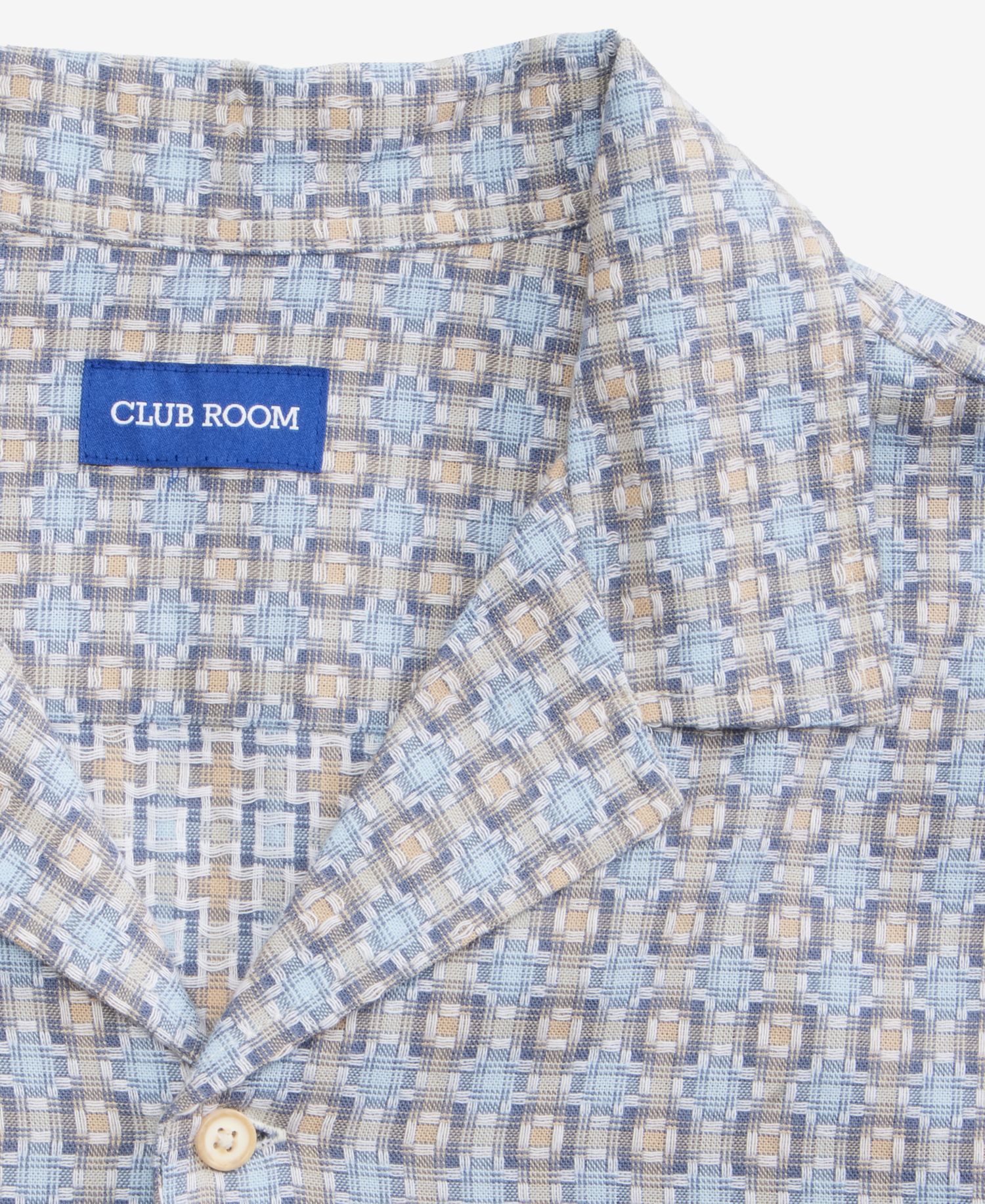 Men's Textured Yard Short-Sleeve Shirt