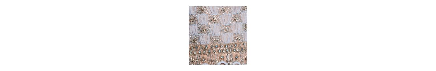 Women's Embellished Mesh A-Line Evening Gown