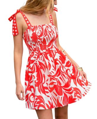 Women's Sunset Society Tropical Mini Beach Dress