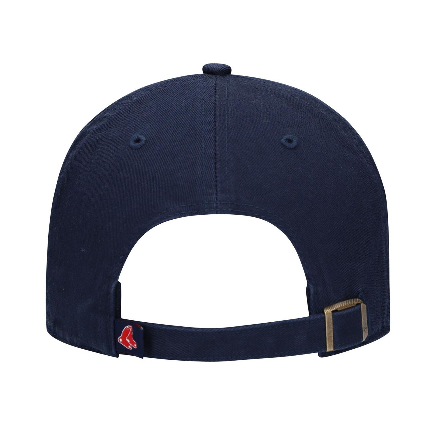 Men's Navy Boston Red Sox Clean Up Adjustable Hat