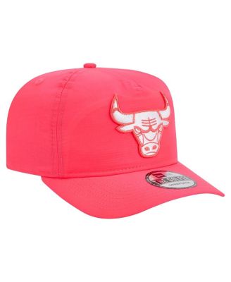 Men's Pink Chicago Bulls Injection Everyday Golfer Adjustable Hat