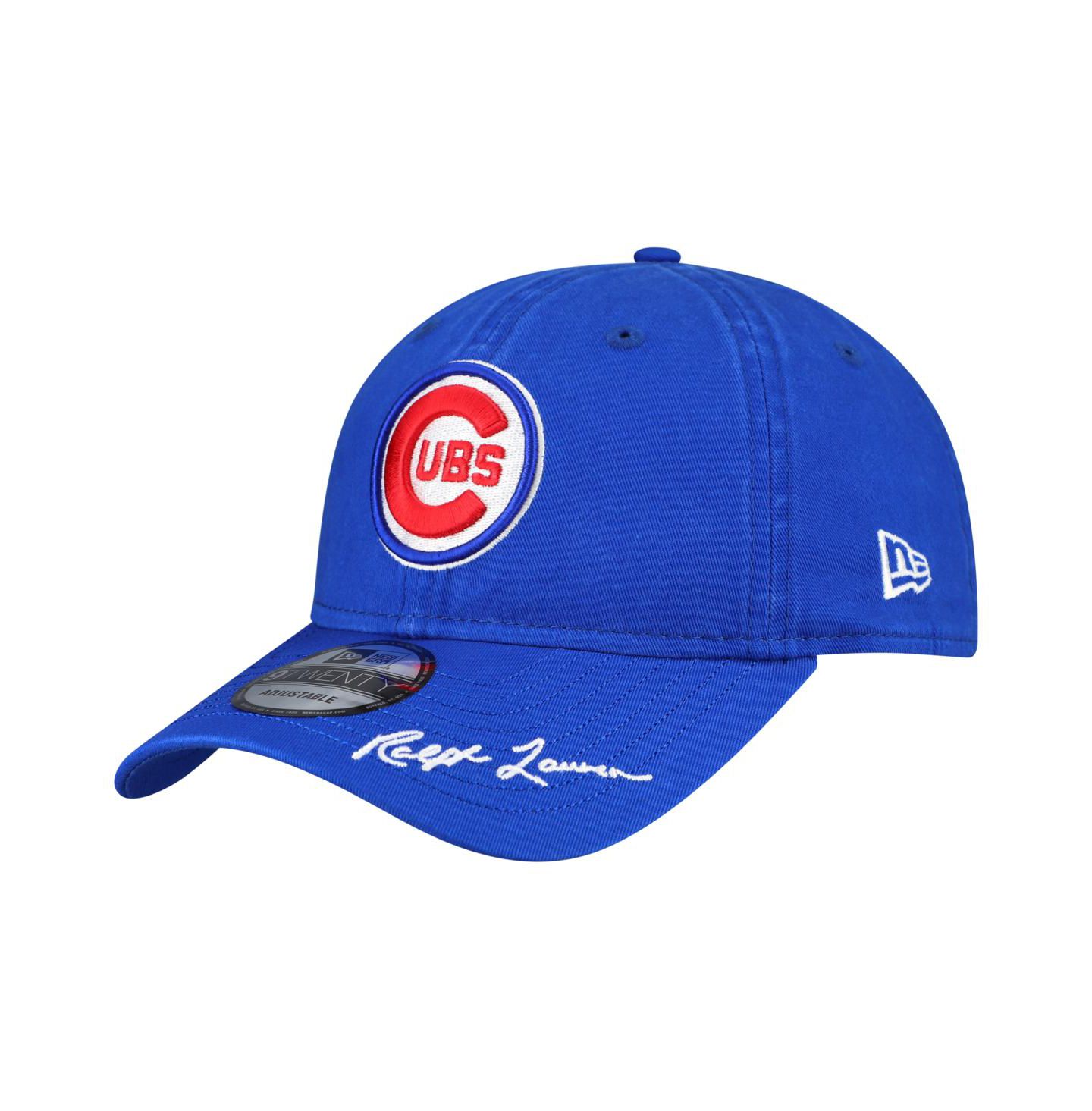 Мужская кепка New Era Ralph Lauren x MLB Royal Chicago Cubs 9TWENTY Adjustable Hat — фото 1