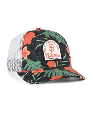 Men's Black San Francisco Giants Tei Beachside Adjustable Trucker Hat