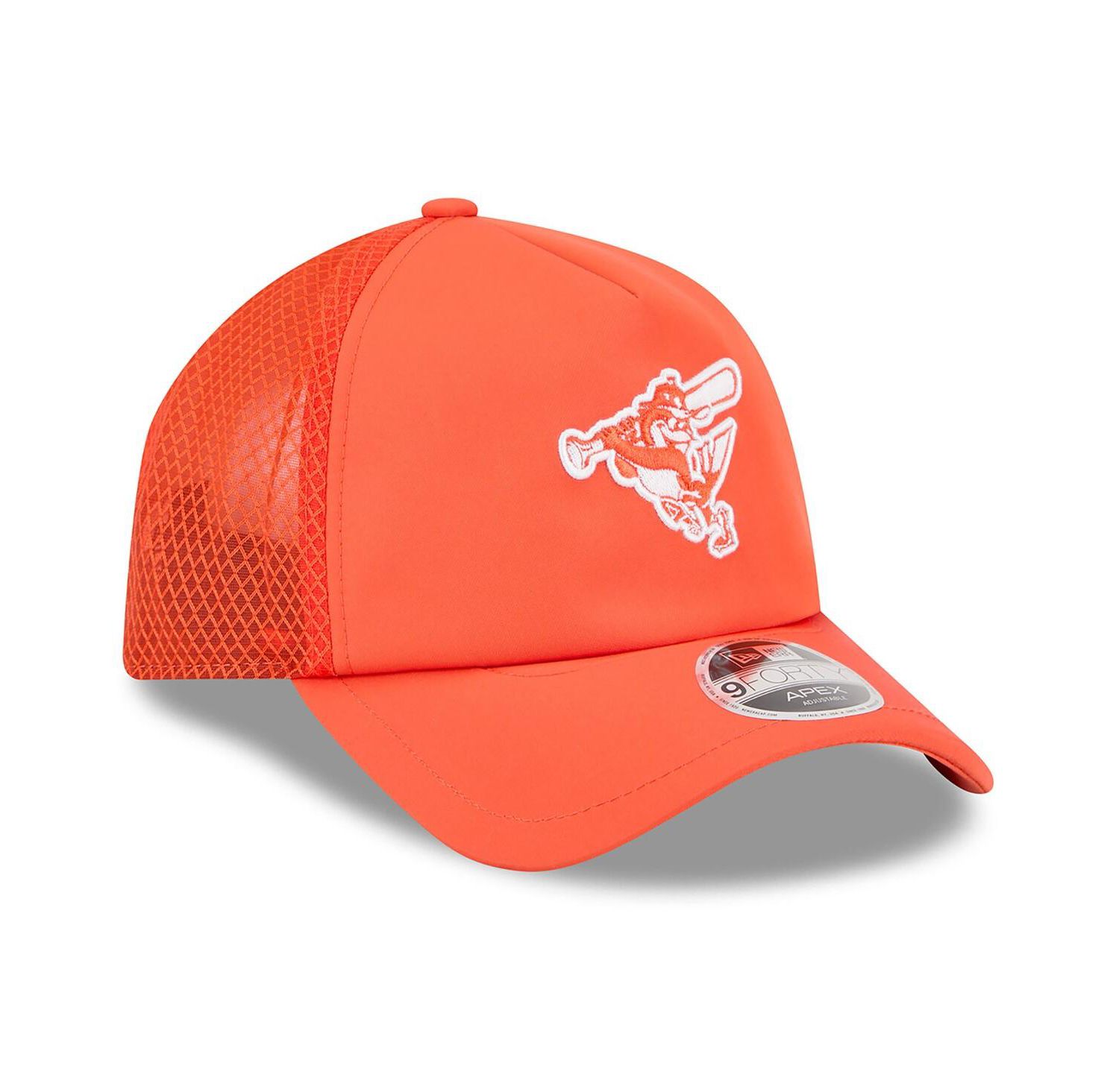Men's Orange Baltimore Orioles 2026 Batting Practice Alternate Apex 9FORTY Adjustable Hat