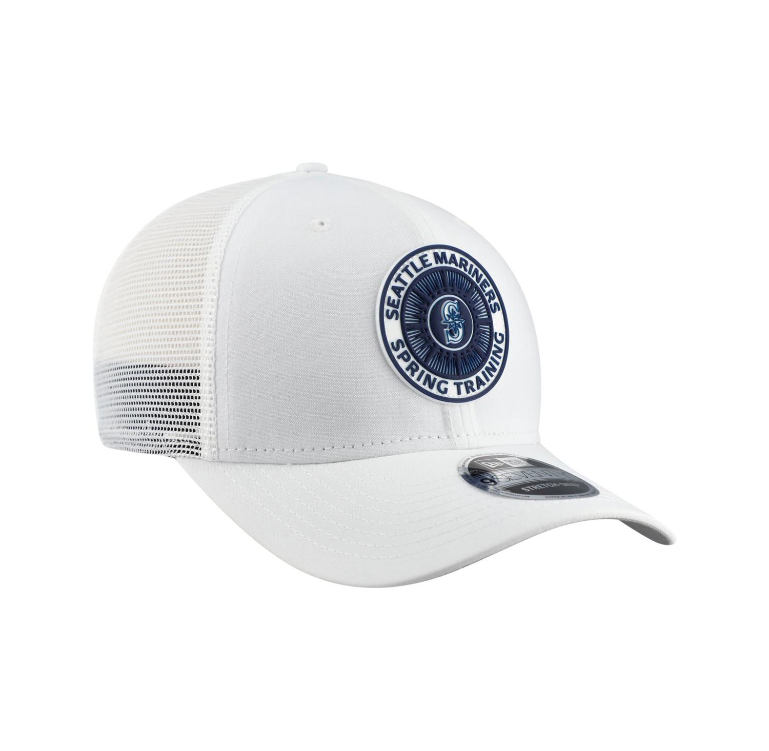 Men's White Seattle Mariners 2026 Spring Training Fan Pack 9SEVENTY Adjustable Trucker Hat