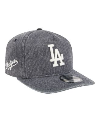 Men's Navy Heather Los Angeles Dodgers Denim Classic 19TWENTY Adjustable Hat